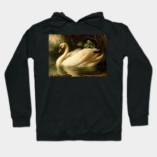 Vintage Swan Hoodie